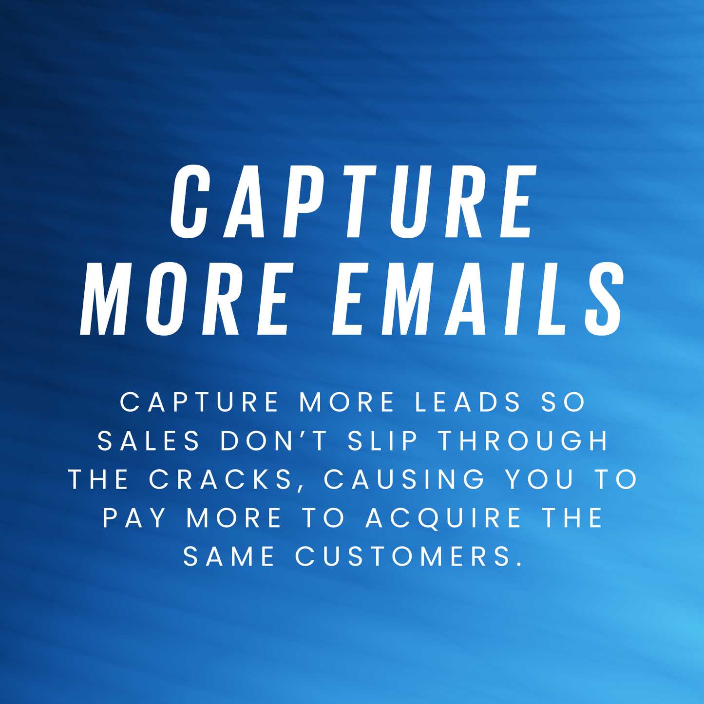 Capture, Recover, & Nurture - The Last Email Marketing Checklist You Need
